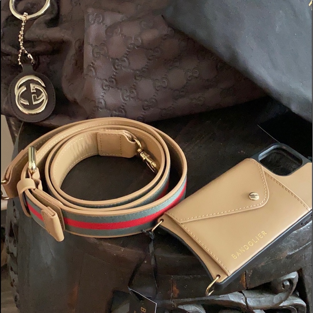 Authentic Bandolier Phone case with strap